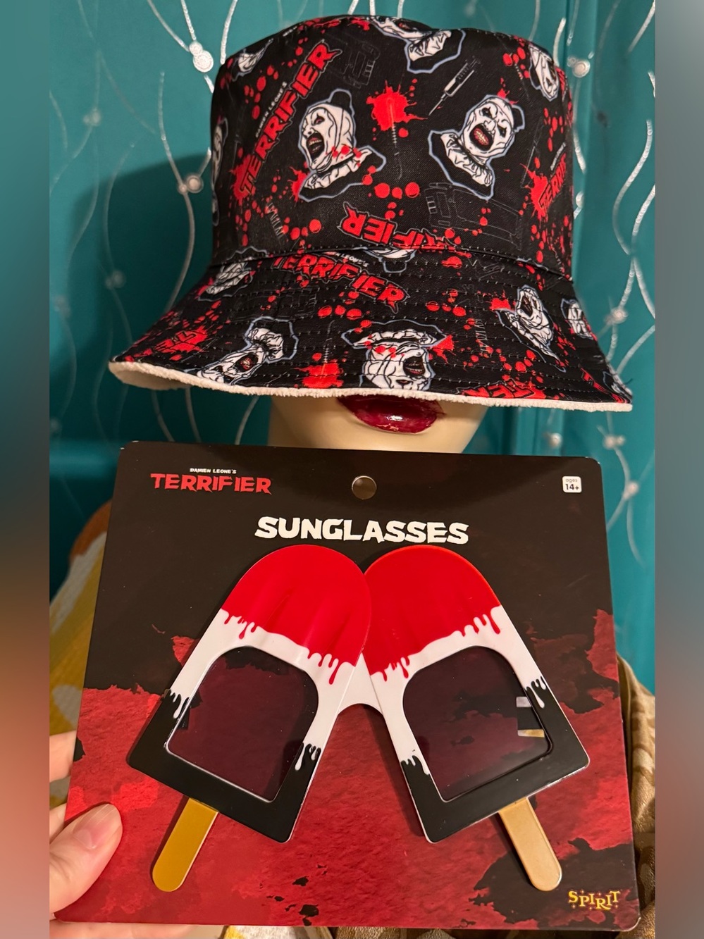 Art The Clown Hat & Sunglasses